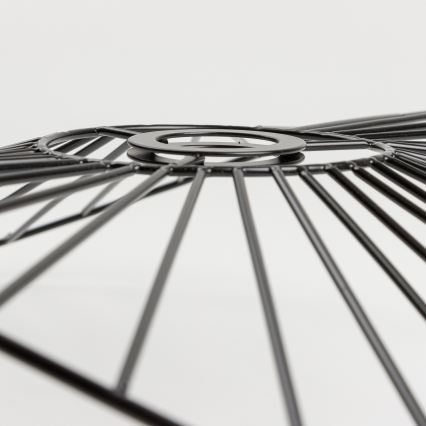 Brilagi - plafonnier LED CERIA WIRE à montage en surface 1xE27/40W/230V 40x56 cm noir/chêne