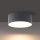 Brilagi - Plafonnier LED de salle de bains FORIS LED/14W/230V Ø 12 cm anthracite IP44