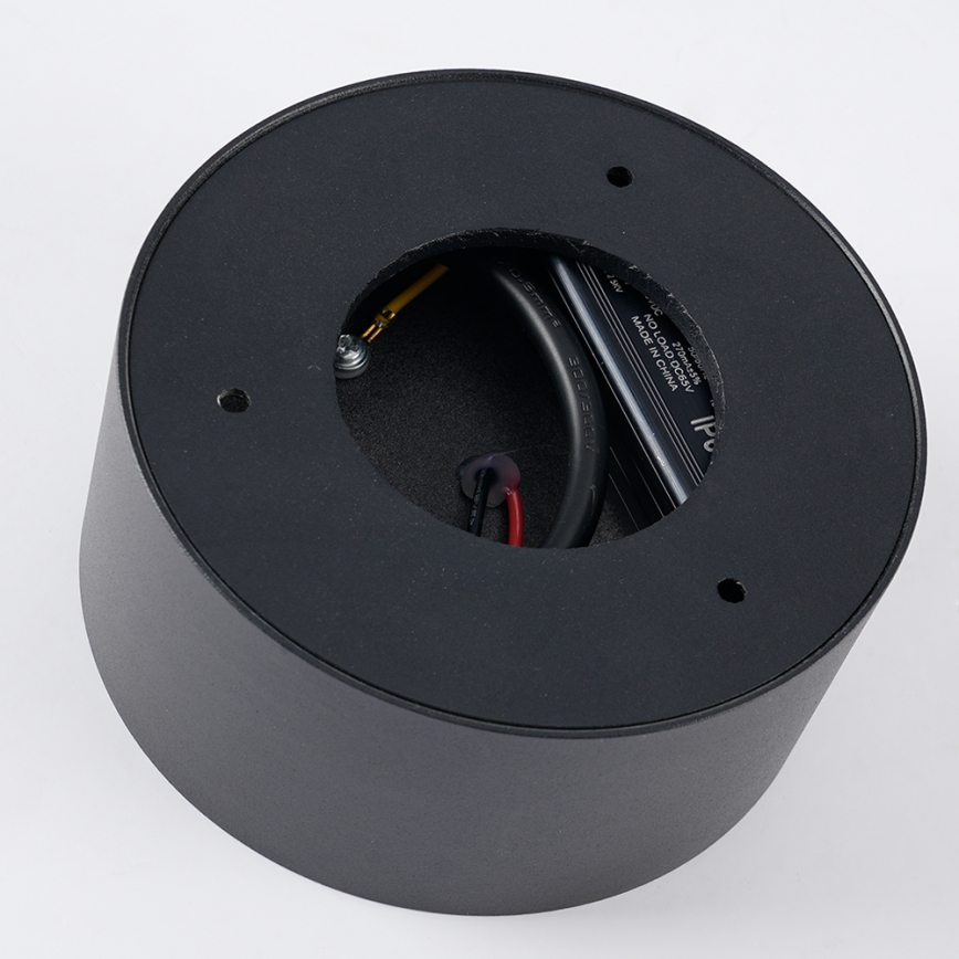 Brilagi - Plafonnier LED pour salle de bains FORIS LED/20W/230V Ø 15 cm noir IP44