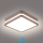 Brilagi - Plafonnier LED d'extérieur BENE avec capteur LED/18W/230V 21,5x21,5 cm marron IP54
