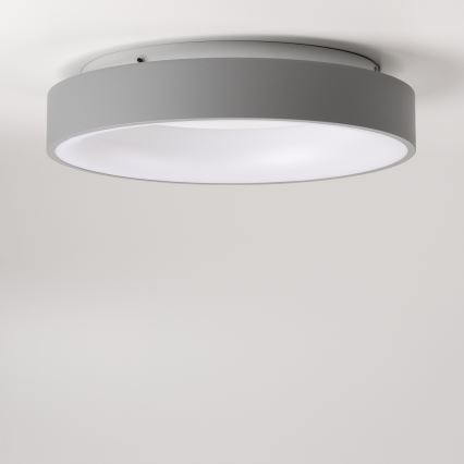 Brilagi - Plafonnier LED dimmable FALCON LED/40W/230V 3000–6500K Ø 45 cm gris + télécommande