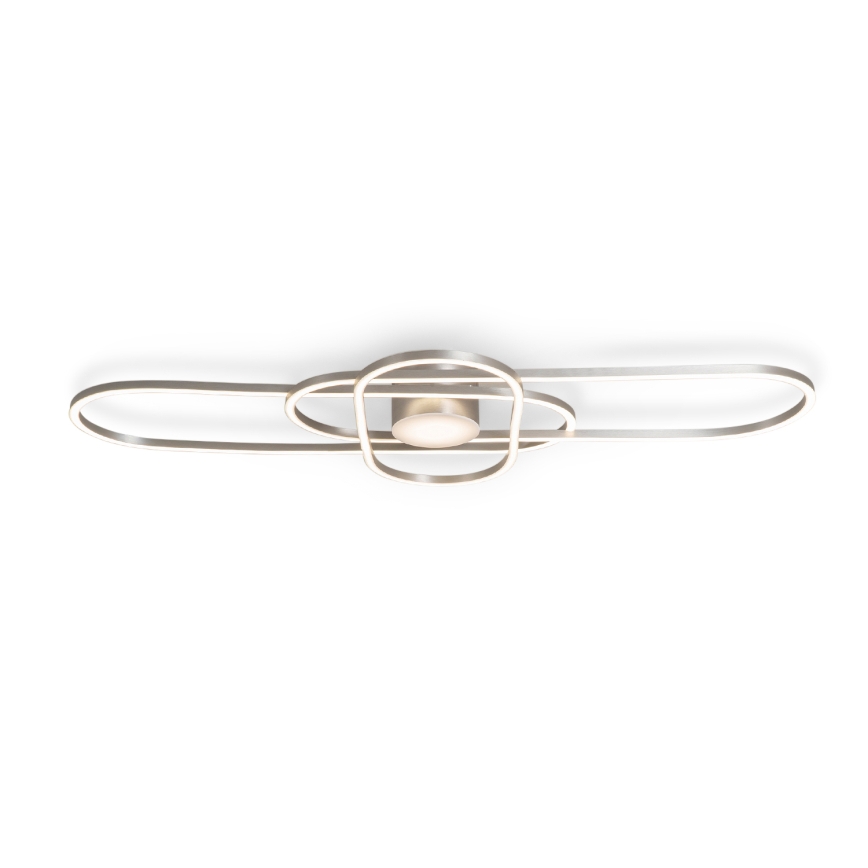 BRILAGI - Plafonnier LED dimmable APOLLO LED/58W/230V 3000-6500K 43,2x101,2 cm chrome mat + télécommande