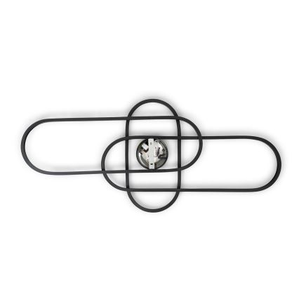 BRILAGI - Plafonnier LED dimmable APOLLO LED/58W/230V 3000-6500K 43,2x101,2 cm noir + télécommande