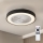 Brilagi - Plafonnier LED dimmable avec ventilateur LED/30W/230V 3000-6500K Ø 50 cm noir + télécommande