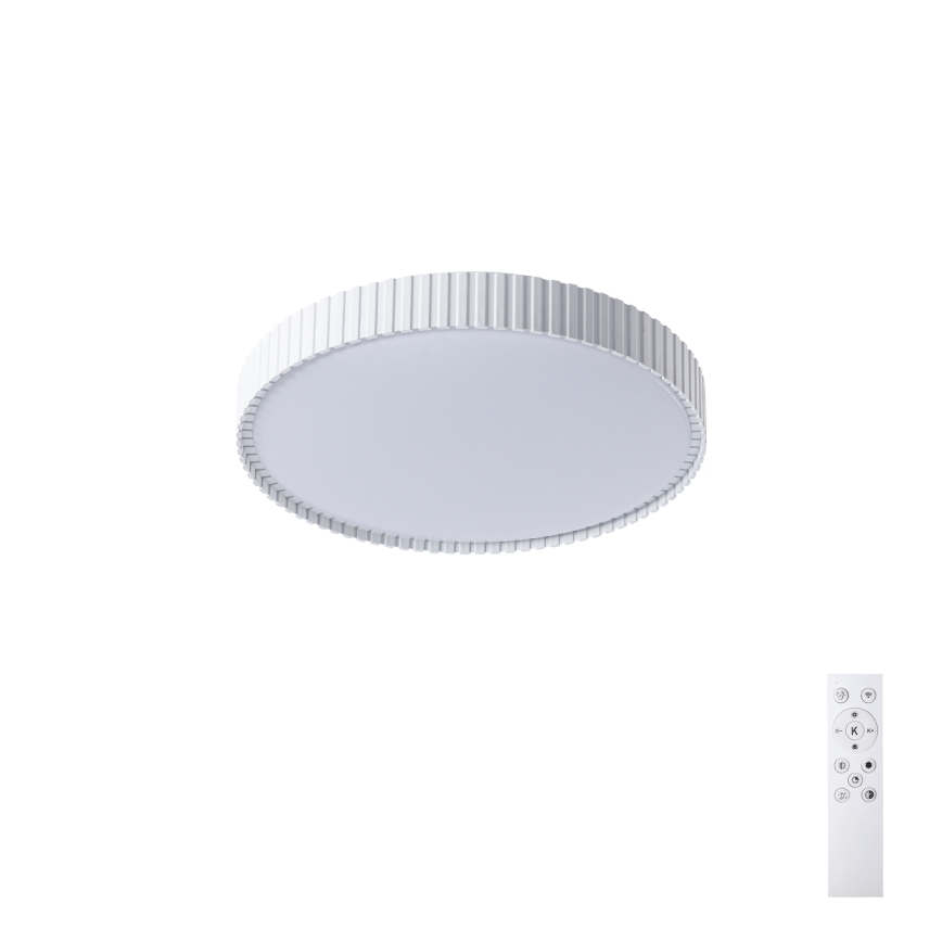 Brilagi - Plafonnier LED dimmable CORVO LED/54W/230V 3000–6000K blanc Ø 40 cm + télécommande