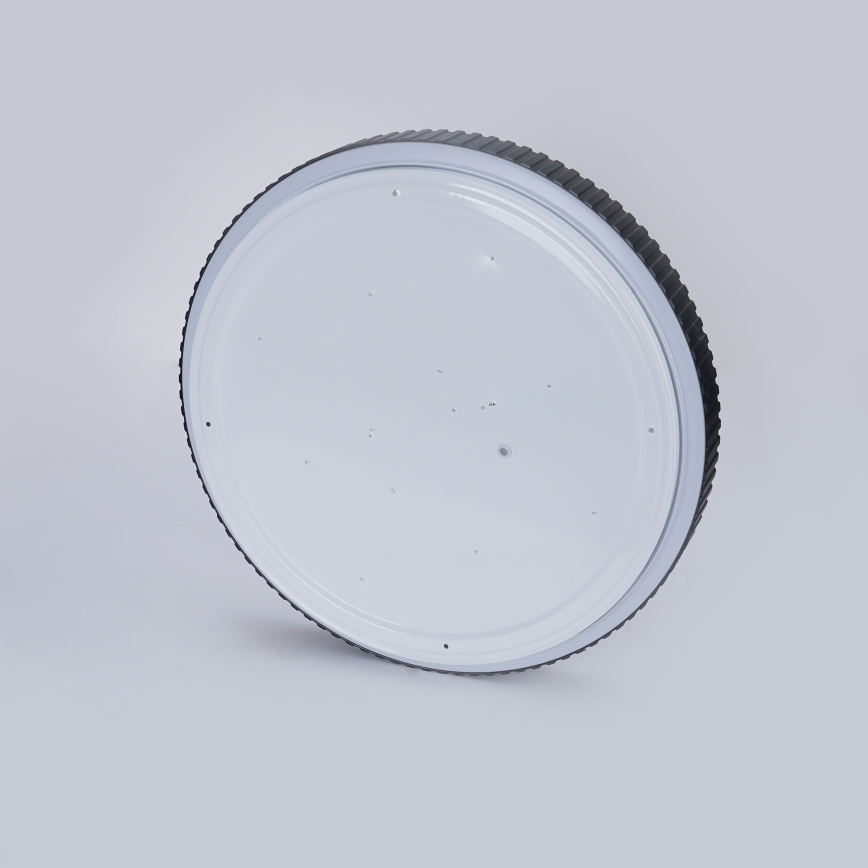 Brilagi - Plafonnier LED dimmable CORVO LED/72W/230V 3000-6000K noir diam. 50 cm + télécommande