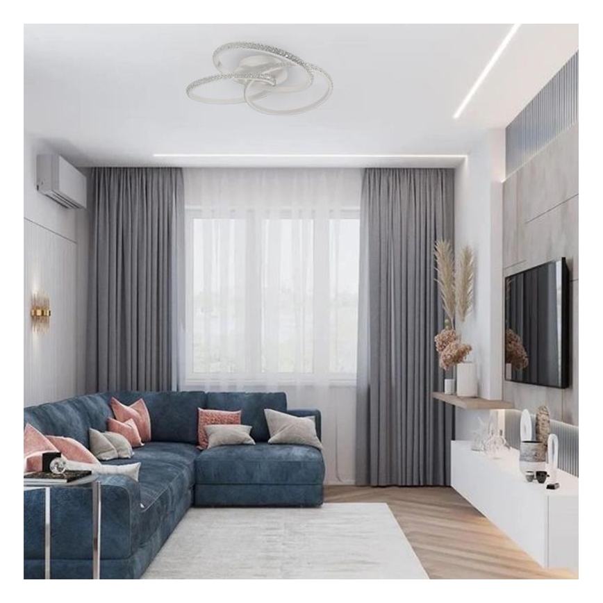 Brilagi - Plafonnier LED dimmable COSMOWAVE LED/70W/230V 3000-6500K + télécommande