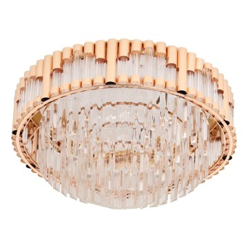 Brilagi - Plafonnier LED dimmable CROWN LED/41W/230V 3000-6000K Ø 48 cm doré + télécommande