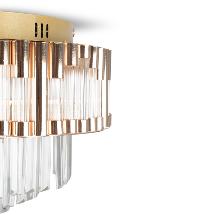 BRILAGI - Plafonnier LED dimmable CROWN LED/41W/230V 3000-6000K Ø 48 cm doré + télécommande