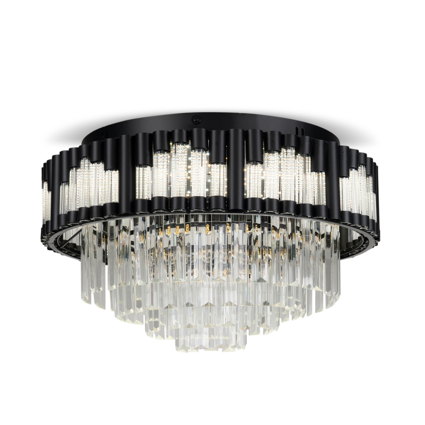 BRILAGI - Plafonnier LED dimmable CROWN LED/41W/230V 3000-6000K Ø 48 cm noir + télécommande