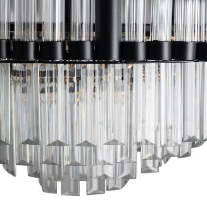 BRILAGI - Plafonnier LED dimmable CROWN LED/41W/230V 3000-6000K Ø 48 cm noir + télécommande