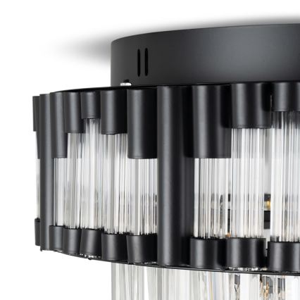 BRILAGI - Plafonnier LED dimmable CROWN LED/41W/230V 3000-6000K Ø 48 cm noir + télécommande