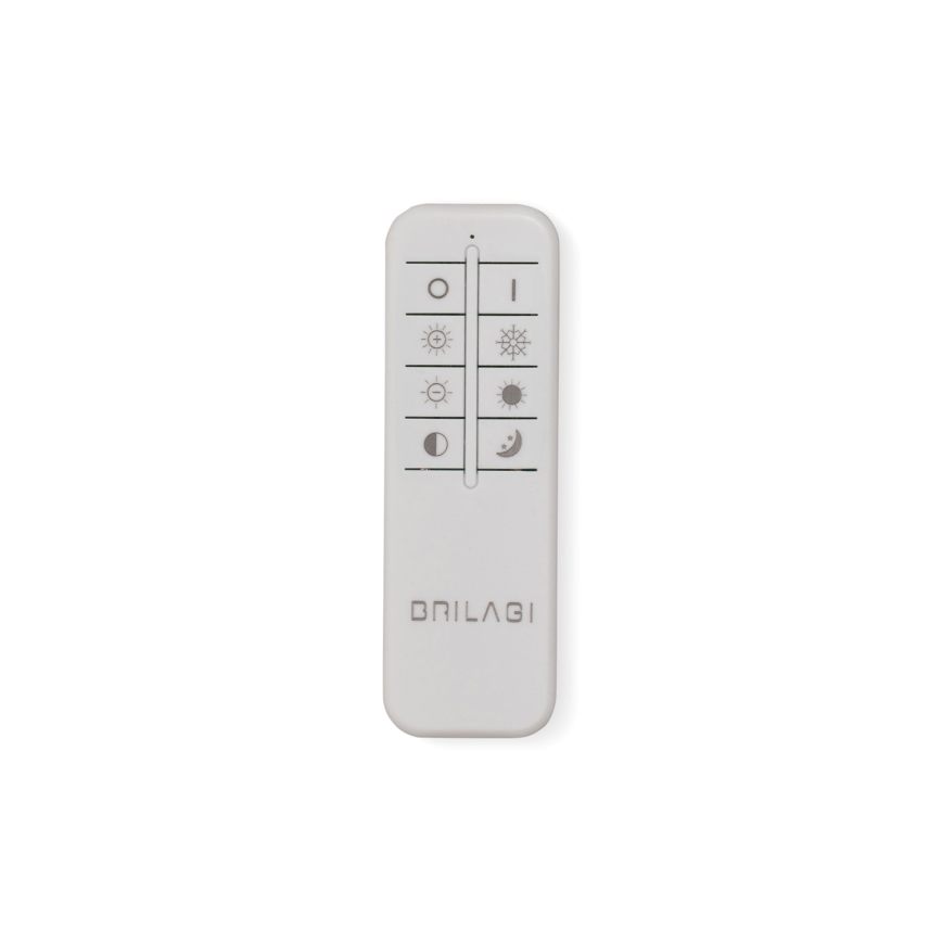 BRILAGI - Plafonnier LED dimmable CROWN LED/41W/230V 3000-6000K Ø 48 cm noir + télécommande