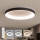 Brilagi - Plafonnier LED dimmable FALCON II LED/108W/230V 3000-6500K Ø 80 cm noir + télécommande