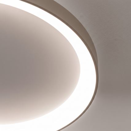 BRILAGI - Plafonnier LED dimmable FALCON II LED/108W/230V 3000-6500K Ø 80 cm blanc/beige + télécommande