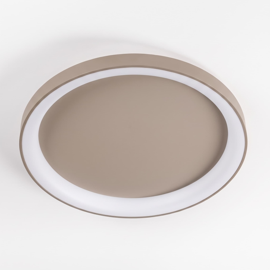 BRILAGI - Plafonnier LED dimmable FALCON II LED/108W/230V 3000-6500K pr. 80 cm beige + télécommande