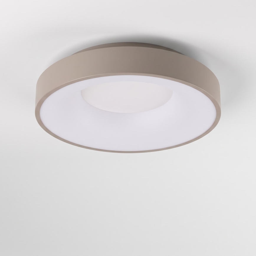BRILAGI - Plafonnier LED dimmable FALCON II LED/67W/230V 3000-6500K Ø 40 cm blanc/beige + télécommande