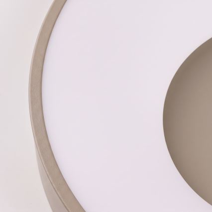 BRILAGI - Plafonnier LED dimmable FALCON II LED/67W/230V 3000-6500K Ø 40 cm beige + télécommande