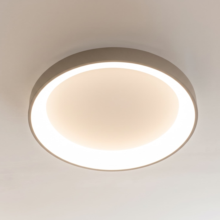 BRILAGI - Plafonnier LED dimmable FALCON II LED/99W/230V 3000-6500K Ø 60 cm blanc/beige + télécommande
