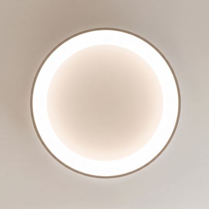 BRILAGI - Plafonnier LED dimmable FALCON II LED/99W/230V 3000-6500K Ø 60 cm blanc/beige + télécommande