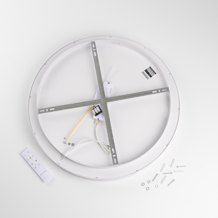 Brilagi - Plafonnier LED dimmable FALCON II LED/99W/230V 3000-6500K diam. 60 cm blanc + télécommande