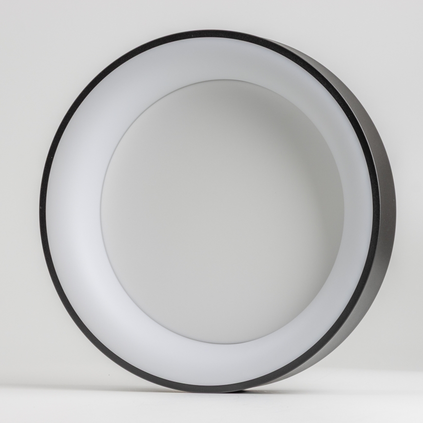 Brilagi - Plafonnier LED dimmable FALCON LED/80W/230V 3000-6500K Ø 60 cm noir + télécommande