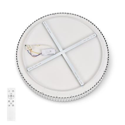 Brilagi - Plafonnier LED dimmable FALCON MODERN LED/54W/230V 3000-6000K 60 cm blanc + télécommande