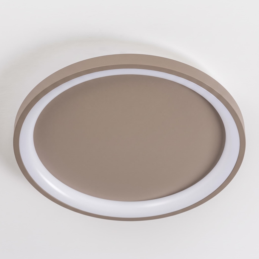 BRILAGI - Plafonnier LED dimmable FALCON SLIM LED/42W/230V 3000-6500K Ø 50 cm beige + télécommande