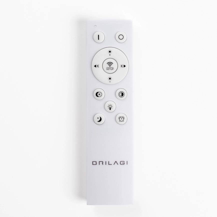 BRILAGI - Plafonnier LED dimmable FALCON SLIM LED/42W/230V 3000-6500K Ø 50 cm beige + télécommande