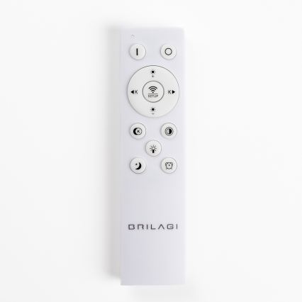 Brilagi - Plafonnier LED dimmable FALCON SLIM LED/50W/230V 3000-6500K 50x50 cm blanc + télécommande
