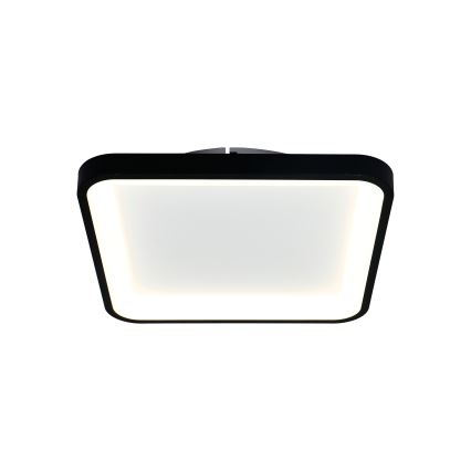 Brilagi - Plafonnier LED dimmable FALCON SLIM LED/50W/230V 3000-6500K 50x50 cm noir + télécommande