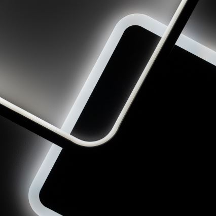 Brilagi - Plafonnier LED dimmable FLARE LED/64W/230V 45x45 cm 3000/4000/6000K + télécommande