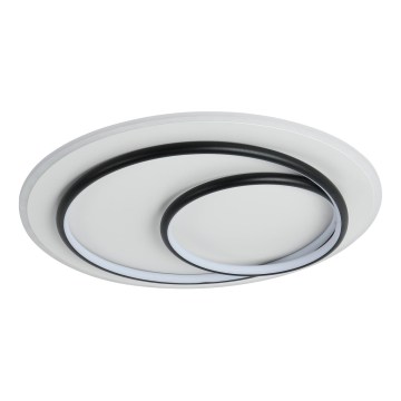 Brilagi - Plafonnier LED dimmable FLARE LED/70W/230V 3000-6000K Ø 50 cm blanc/noir + télécommande