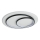 Brilagi - Plafonnier LED dimmable FLARE LED/70W/230V 3000-6000K Ø 50 cm blanc/noir + télécommande