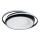 Brilagi - Plafonnier LED dimmable FLARE LED/84W/230V 3000-6000K 47x51 cm noir + télécommande