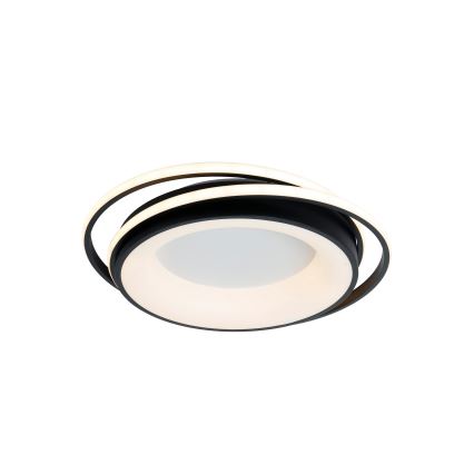 Brilagi - Plafonnier LED dimmable FLARE LED/84W/230V 3000-6000K 47x51 cm noir + télécommande