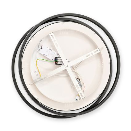 BRILAGI - Plafonnier LED dimmable FLARE LED/84W/230V 3000-6000K 47x51 cm noir + télécommande