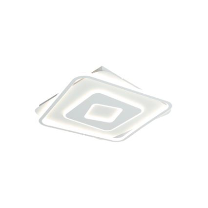 Brilagi - Plafonnier LED dimmable IRIS LED/98W/230V 3000-6000K 50x50 cm blanc + télécommande