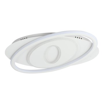 Brilagi - Plafonnier LED dimmable IRIS LED/78W/230V 3000-6000K 37x49 cm blanc + télécommande