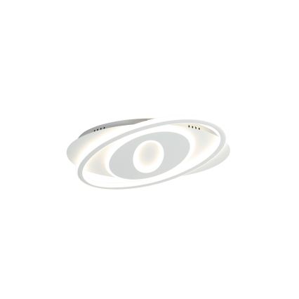 Brilagi - Plafonnier LED dimmable IRIS LED/78W/230V 3000-6000K 37x49 cm blanc + télécommande