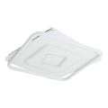 Brilagi - Plafonnier LED dimmable IRIS LED/98W/230V 3000-6000K 50x50 cm blanc + télécommande