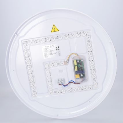 Brilagi - Plafonnier LED dimmable JAMIS LED/48W/230V 3000-6500K Ø 39 cm noir + télécommande