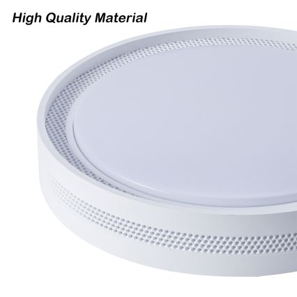 Brilagi - Plafonnier LED dimmable KREON LED/54W/230V 3000-6000K blanc Ø 38 cm + télécommande