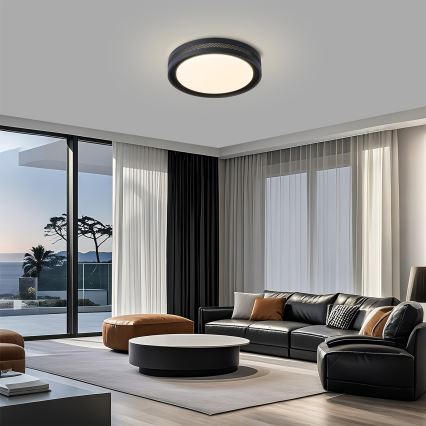 Brilagi - Plafonnier LED dimmable KREON LED/54W/230V 3000-6000K blanc Ø 38 cm + télécommande