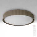 Brilagi - Plafonnier LED dimmable LUCIA LED/48W/230V 3000-6500K diam. 41 cm taupe + télécommande