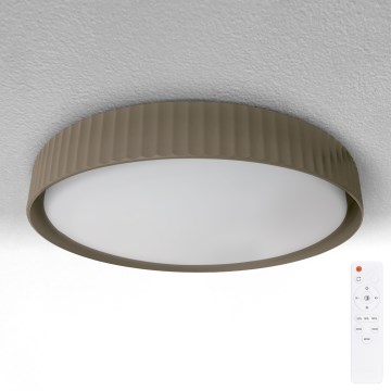 Brilagi - Plafonnier LED dimmable LUCIA LED/48W/230V 3000-6500K diam. 41 cm taupe + télécommande