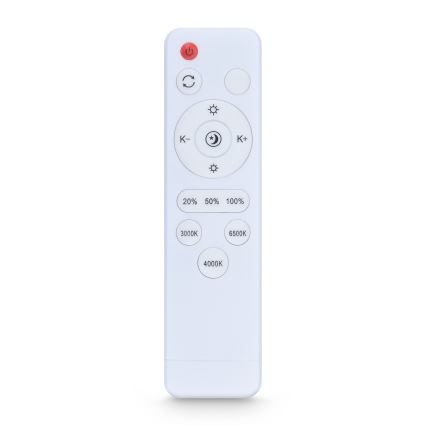 Brilagi - Plafonnier LED dimmable LUCIA LED/48W/230V 3000-6500K Ø 41 cm blanc + télécommande