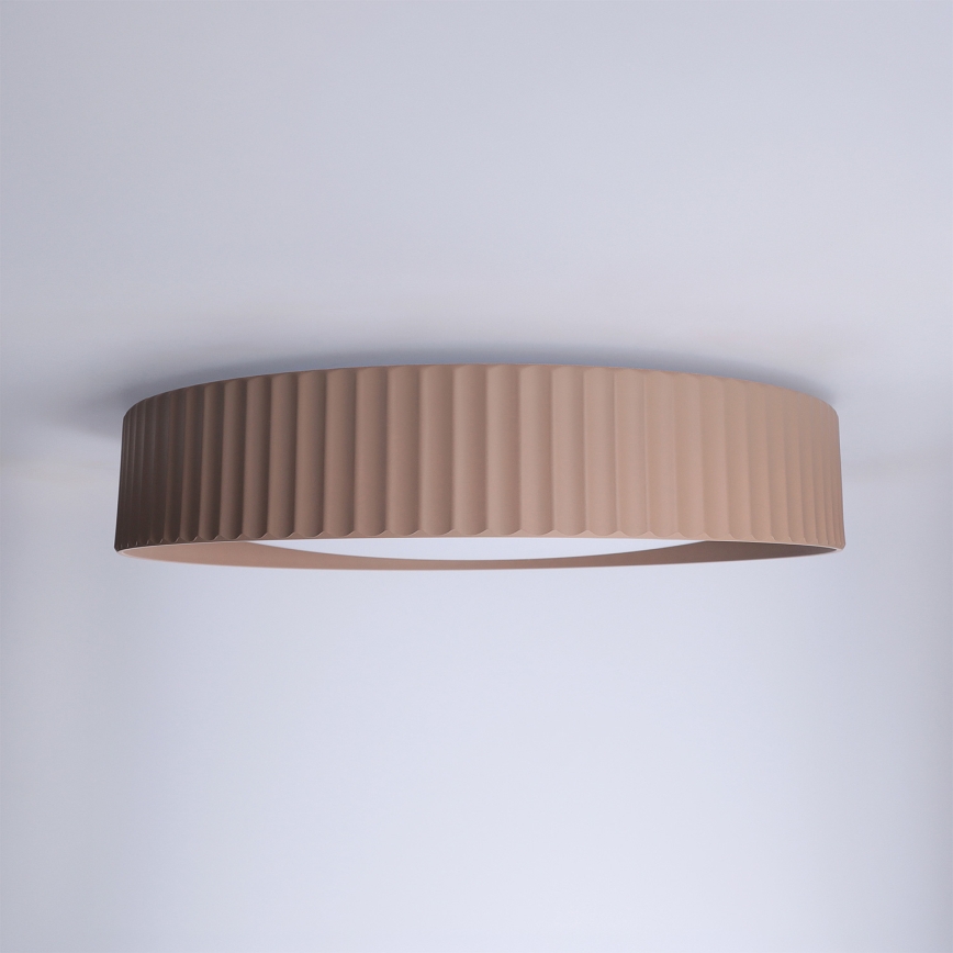 Brilagi - Plafonnier LED dimmable LUCIA LED/48W/230V 3000–6500K Ø 41 cm brun + télécommande