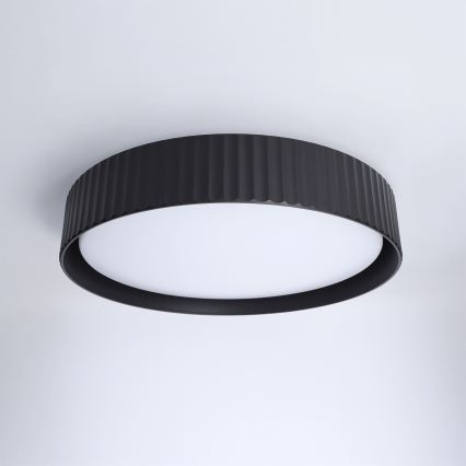 Brilagi - Plafonnier LED dimmable LUCIA LED/48W/230V 3000-6500K Ø 41 cm noir + télécommande