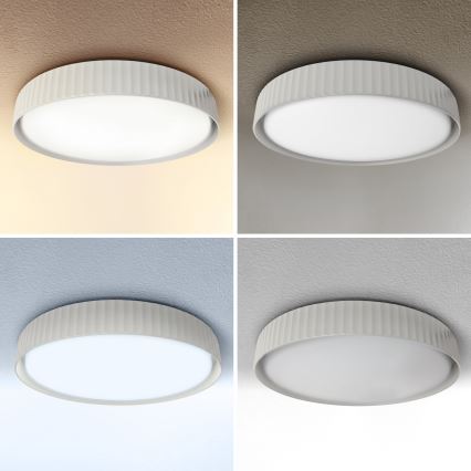 Brilagi - Plafonnier LED dimmable LUCIA LED/60W/230V 3000-6500K Ø 59 cm blanc + télécommande